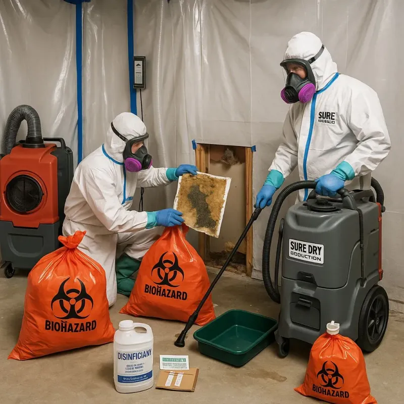 Contaminated Water Handling Protocols process in Castle Pines, CO