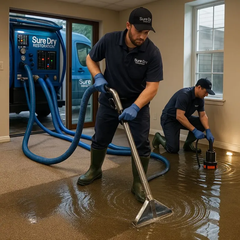 Water Extraction and Removal process in Castle Pines, CO